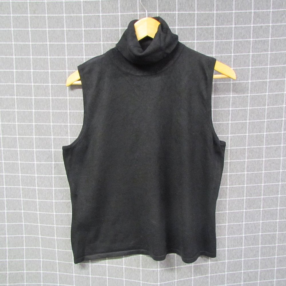 Bobbie Mackie Sleevless Turtle Neck Sweater
